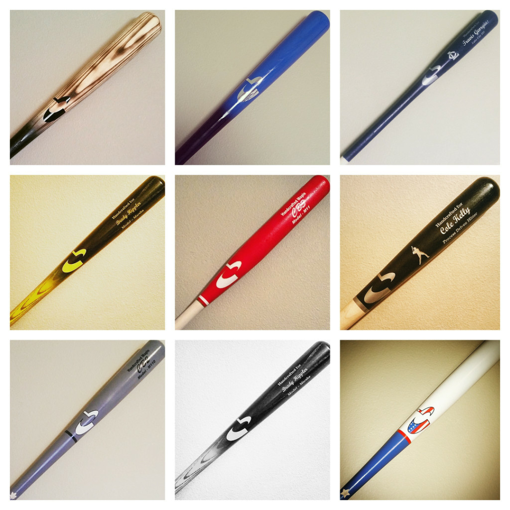 Customized Chameleon Baseball Bats