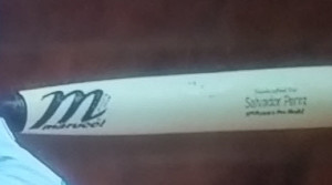 The Personalized Salvador Perez Marucci Bat